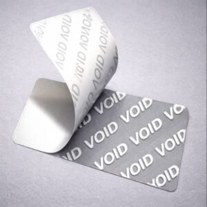 tamper proof void stickers printing India